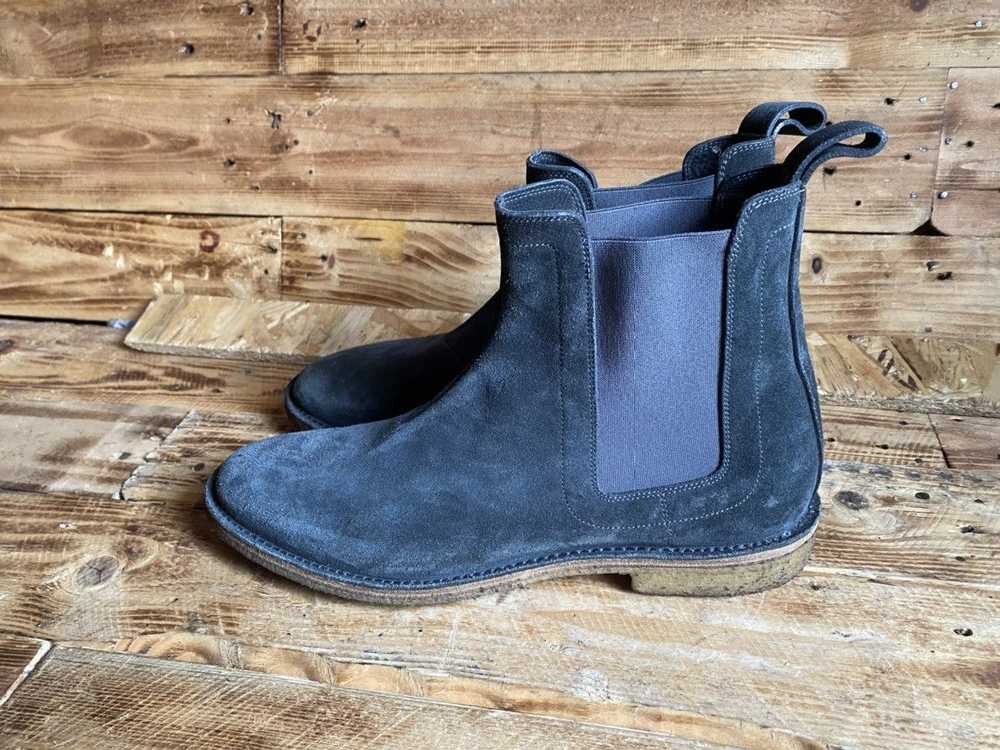 Bottega Veneta Bottega Veneta suede chelsea boots… - image 5