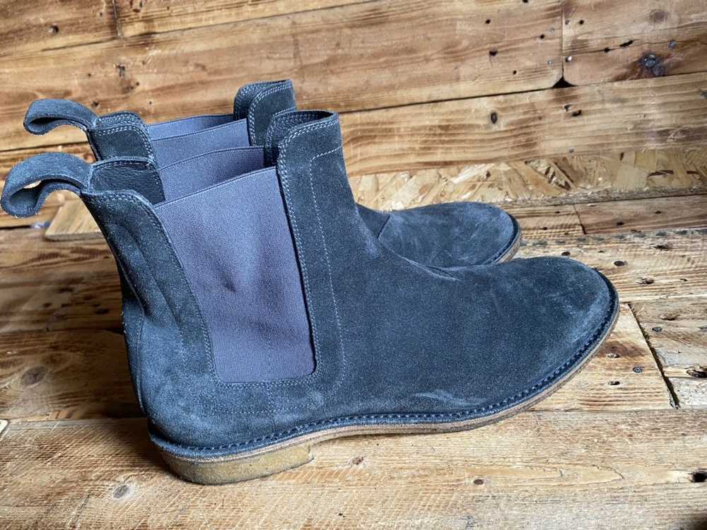 Bottega Veneta Bottega Veneta suede chelsea boots… - image 7