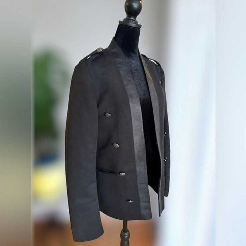 ASOS Premium Military Button Textured Blazer Suit… - image 7