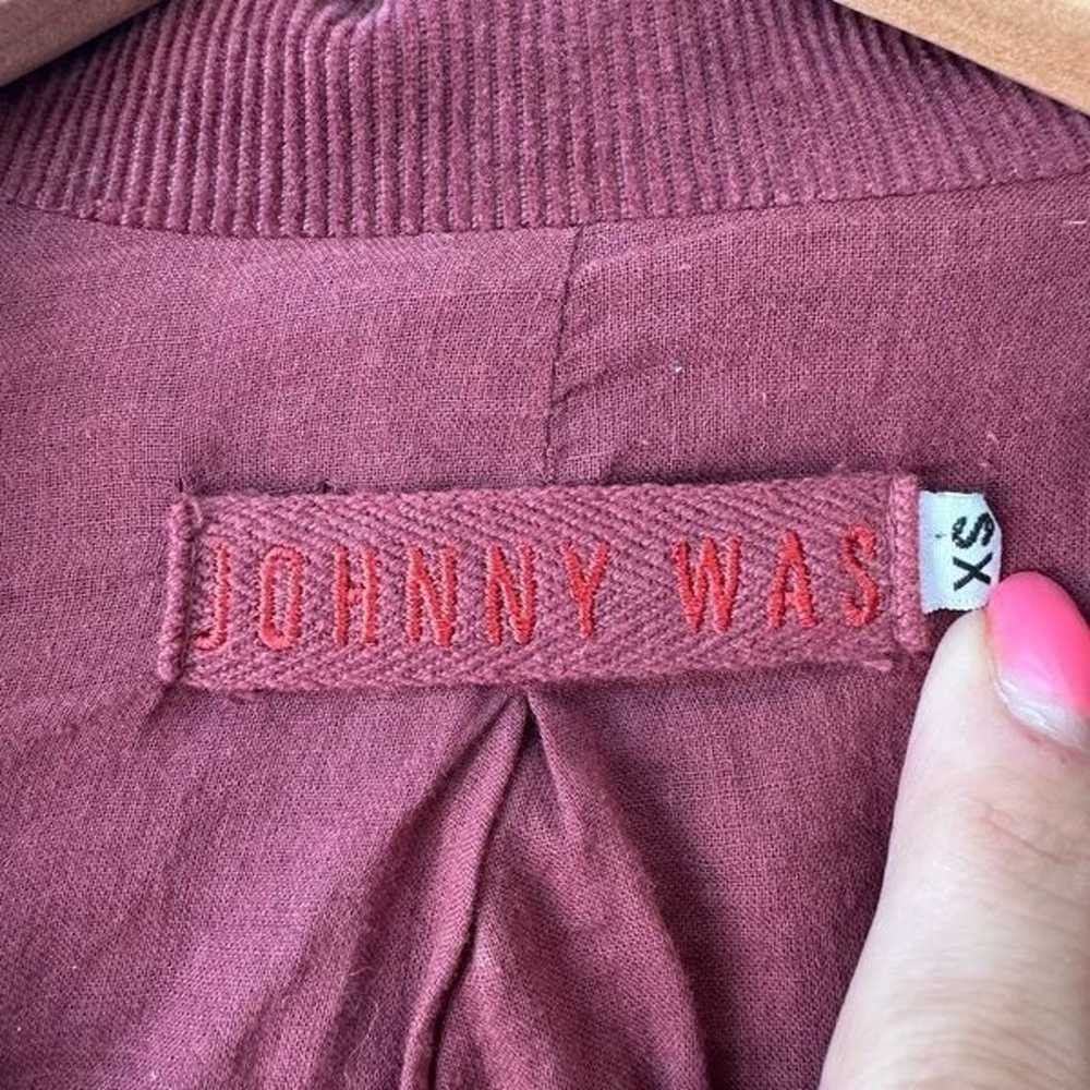 Johnny Was Blazer Women's Size XS Corduroy Floral… - image 6