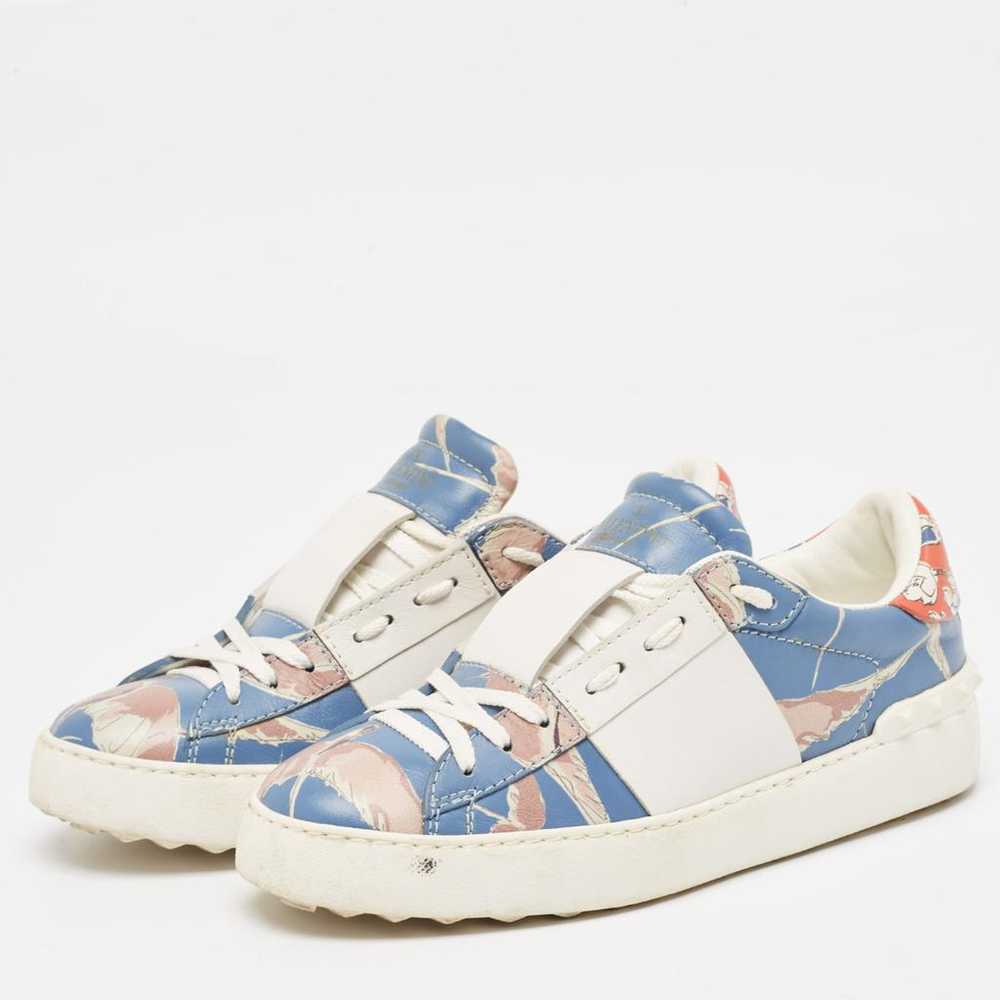 Valentino Garavani Leather trainers - image 2