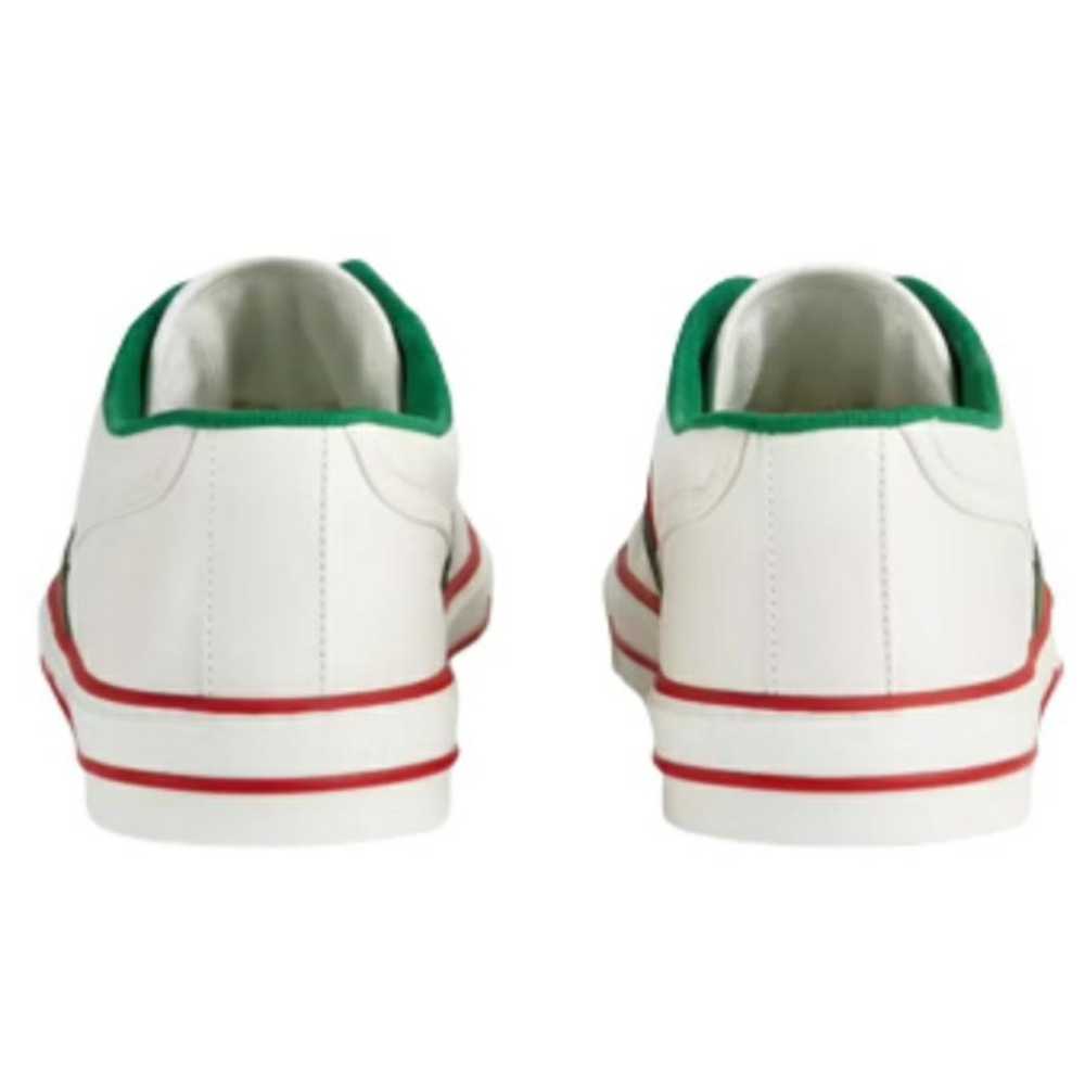 Gucci Tennis 1977 leather low trainers - image 4