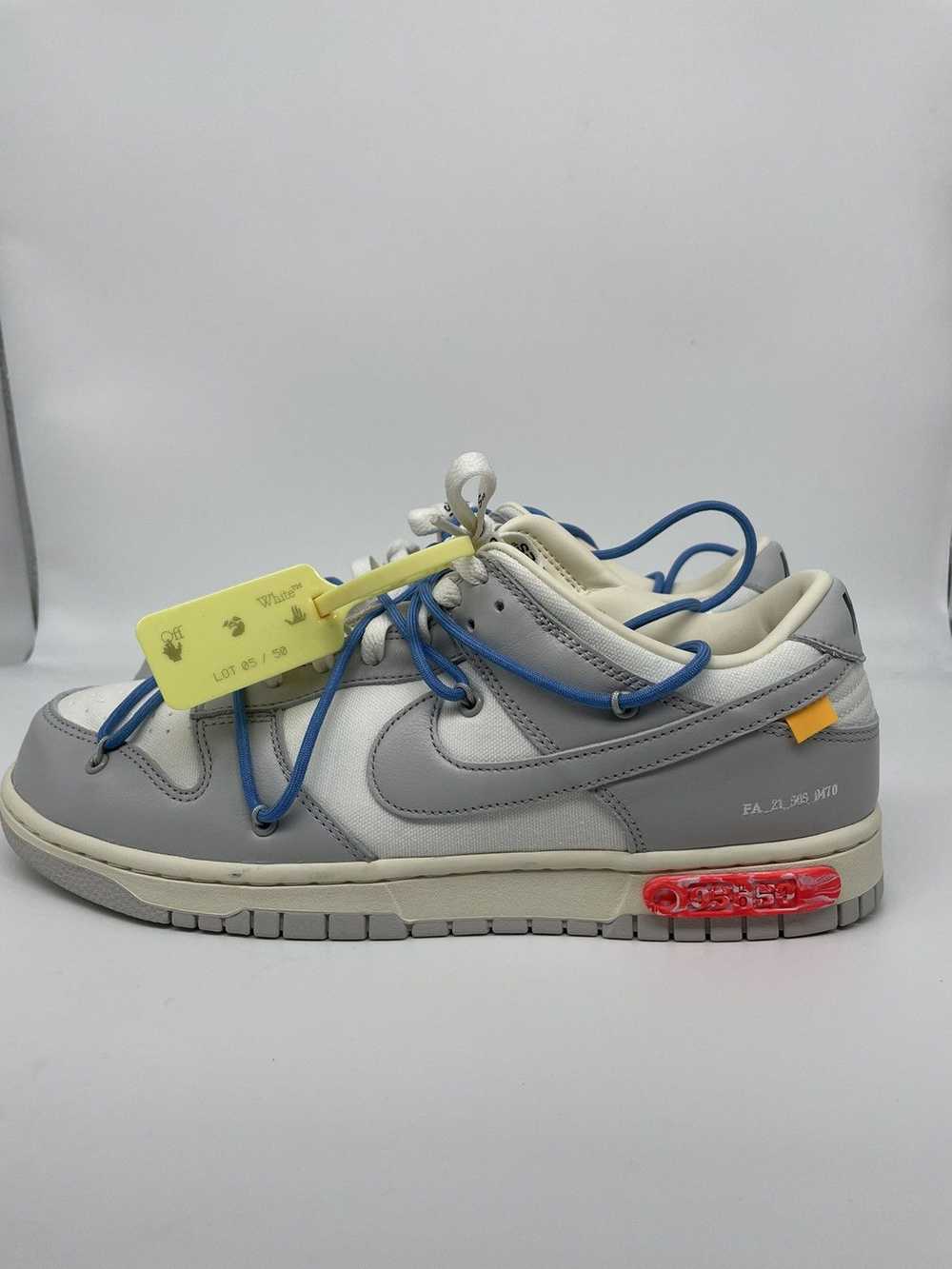 Nike × Off-White Nike Dunk Low Off White Lot 5 - image 4