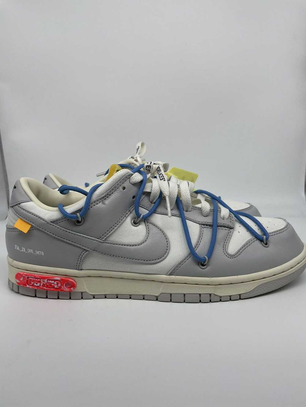Nike × Off-White Nike Dunk Low Off White Lot 5 - image 7