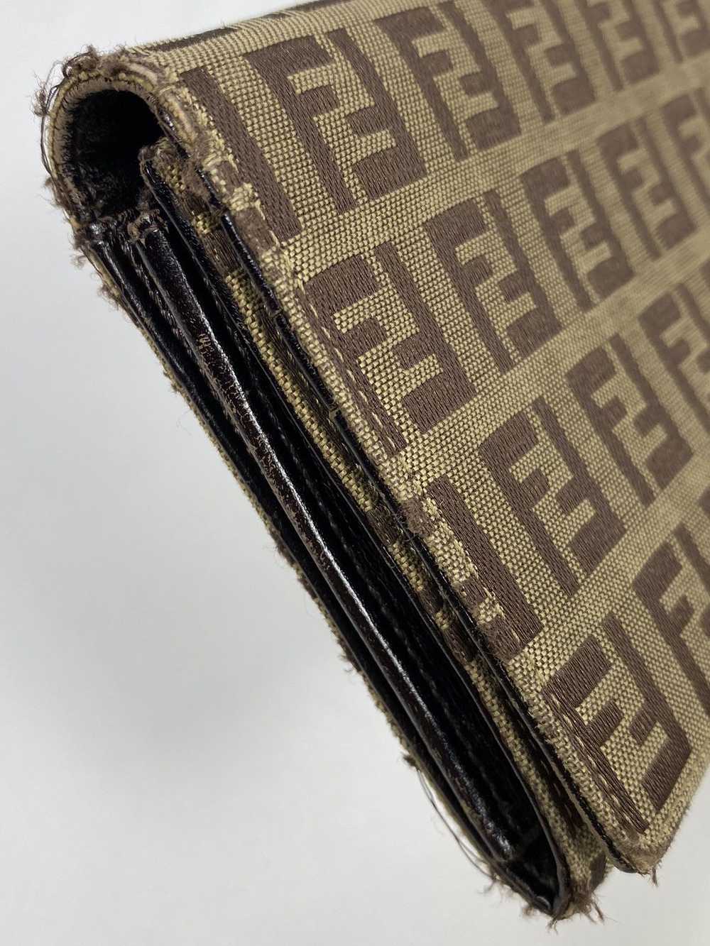 Fendi Fendi Zucca Monogram long wallet - image 10