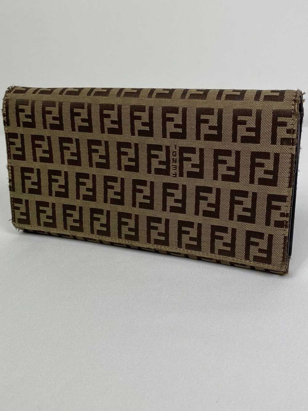 Fendi Fendi Zucca Monogram long wallet - image 1