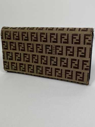 Fendi Fendi Zucca Monogram long wallet - image 1