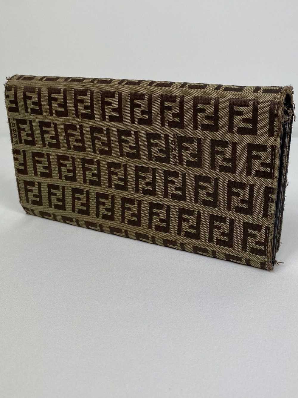 Fendi Fendi Zucca Monogram long wallet - image 3