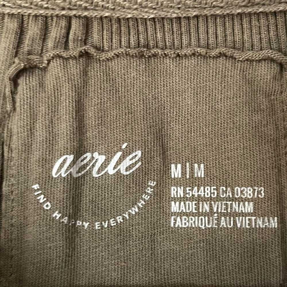 Olive Green Aerie Henley - image 2
