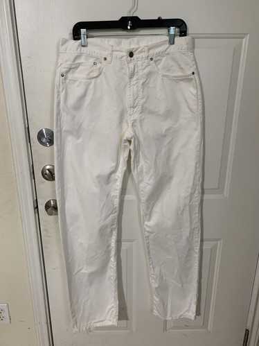 Ermenegildo Zegna Sport White Cotton Jeans