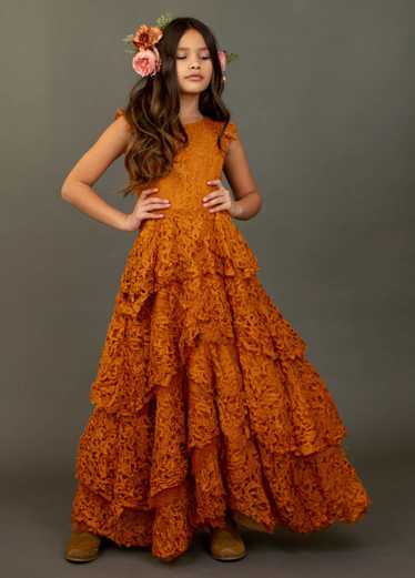 Joyfolie Lyra Dress in Marigold - image 1