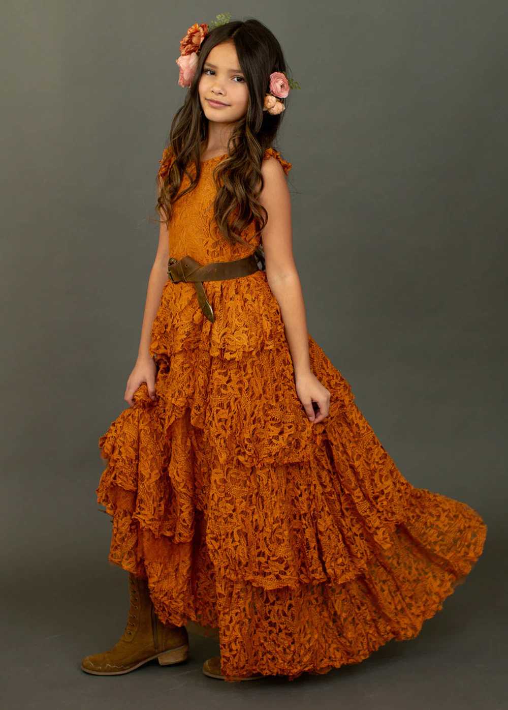 Joyfolie Lyra Dress in Marigold - image 2