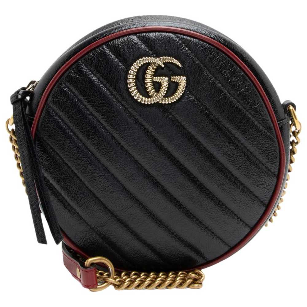 Gucci Marmont leather crossbody bag - image 1