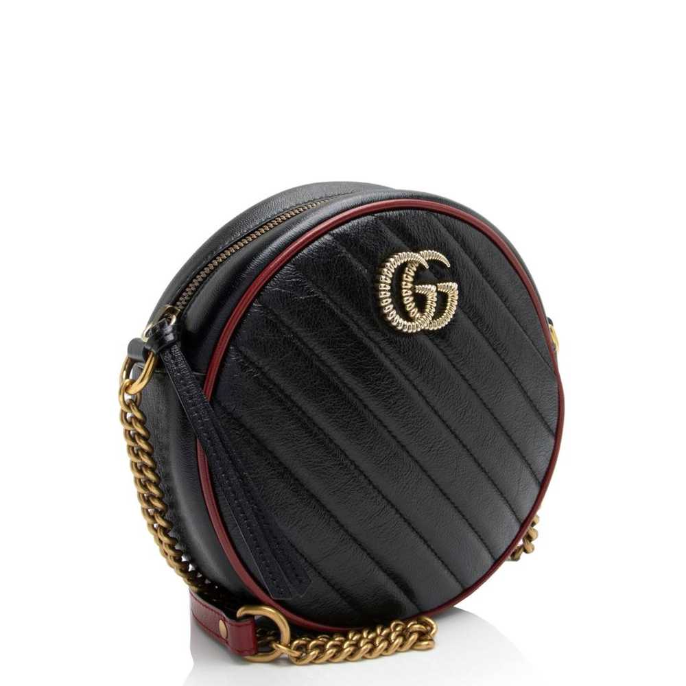 Gucci Marmont leather crossbody bag - image 2