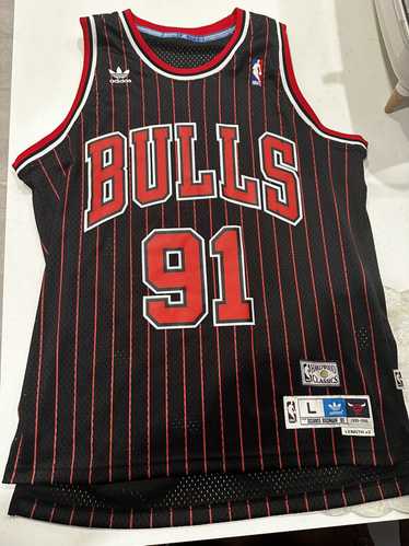 Adidas Dennis Rodman Chicago Bulls Jersey Large