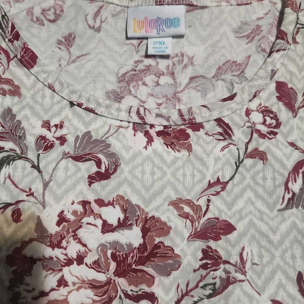 Lularoe 2XL Floral Jessie Dress - image 10