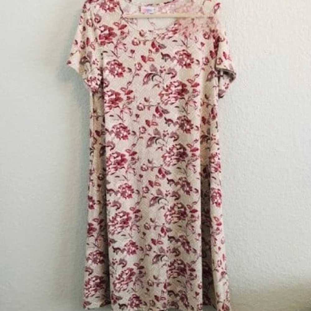 Lularoe 2XL Floral Jessie Dress - image 11