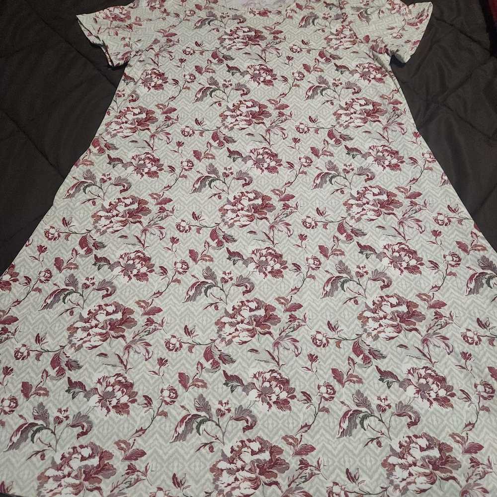 Lularoe 2XL Floral Jessie Dress - image 1