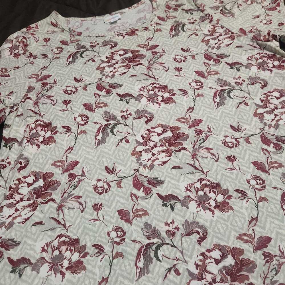 Lularoe 2XL Floral Jessie Dress - image 3