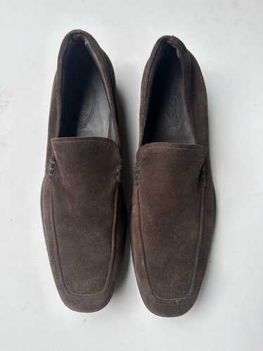 Tod's Tod’s Brown Suede Loafers