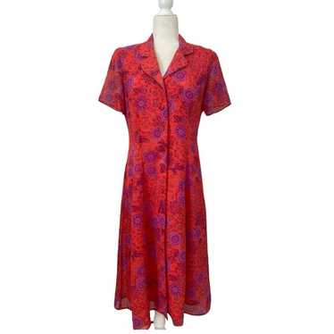 Leslie Fay Womens Vintage 90s Dress