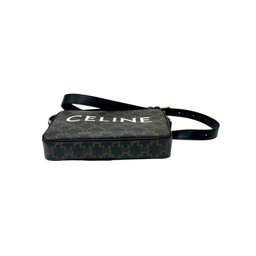 Celine Triomphe vinyl crossbody bag - image 5