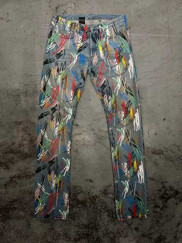 Dior SS15 KVA Scribble Denim