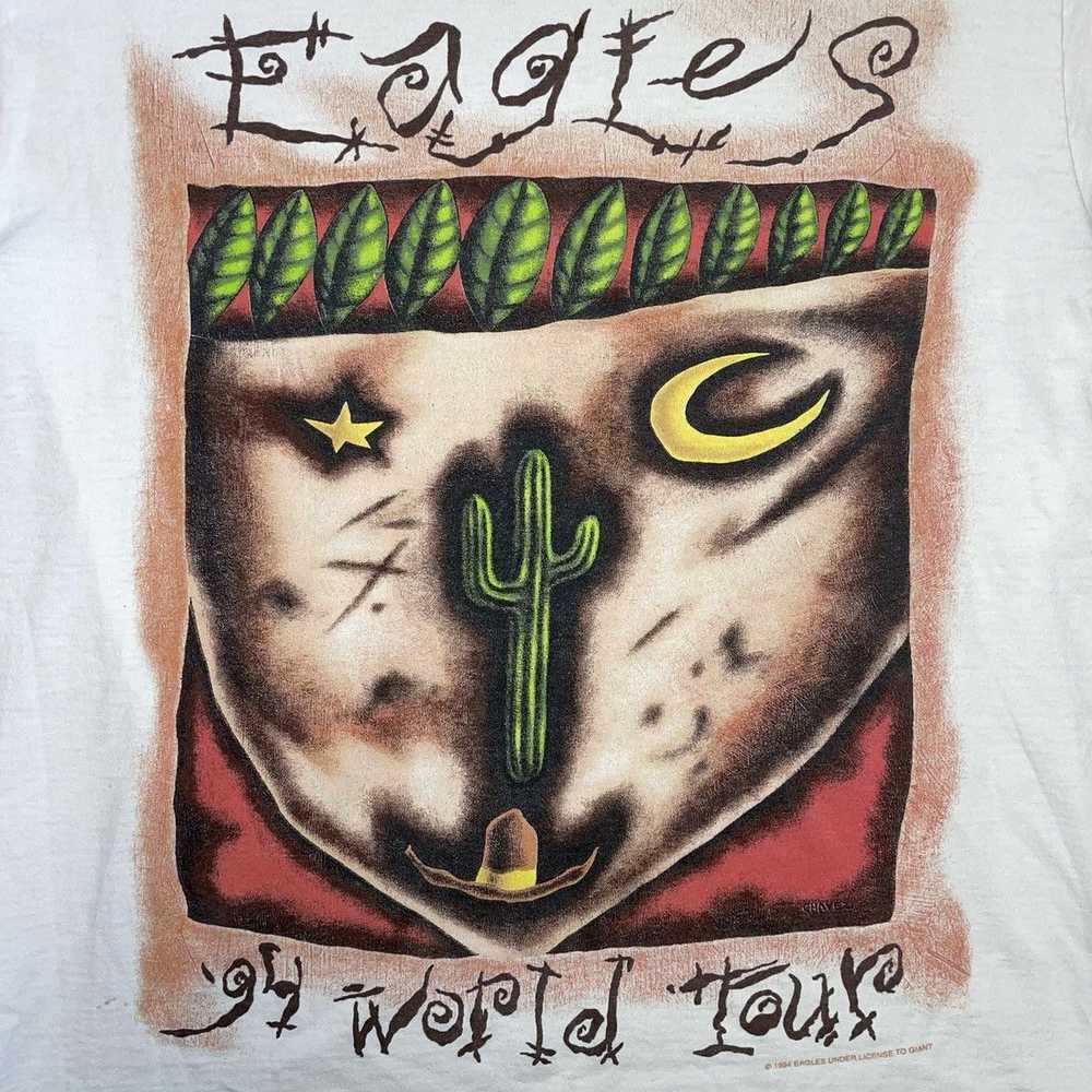 Art × Tour Tee × Vintage Vintage 1994 The Eagles … - image 3