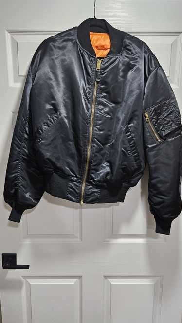 Vintage Vintage Black Ma-1 Bomber