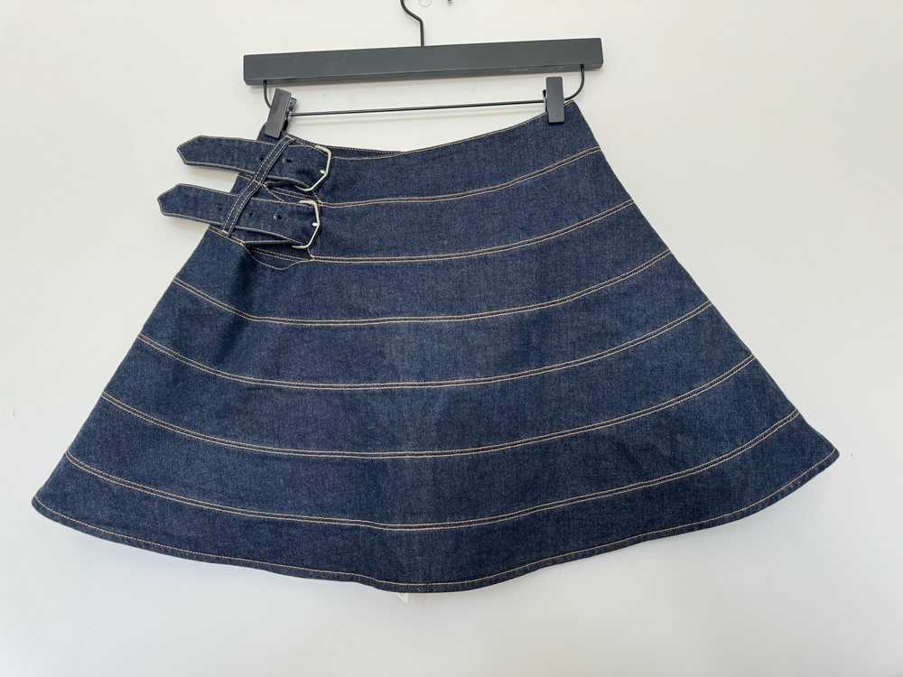 Product Details Alaia Blue Japanese Denim A-Line … - image 6