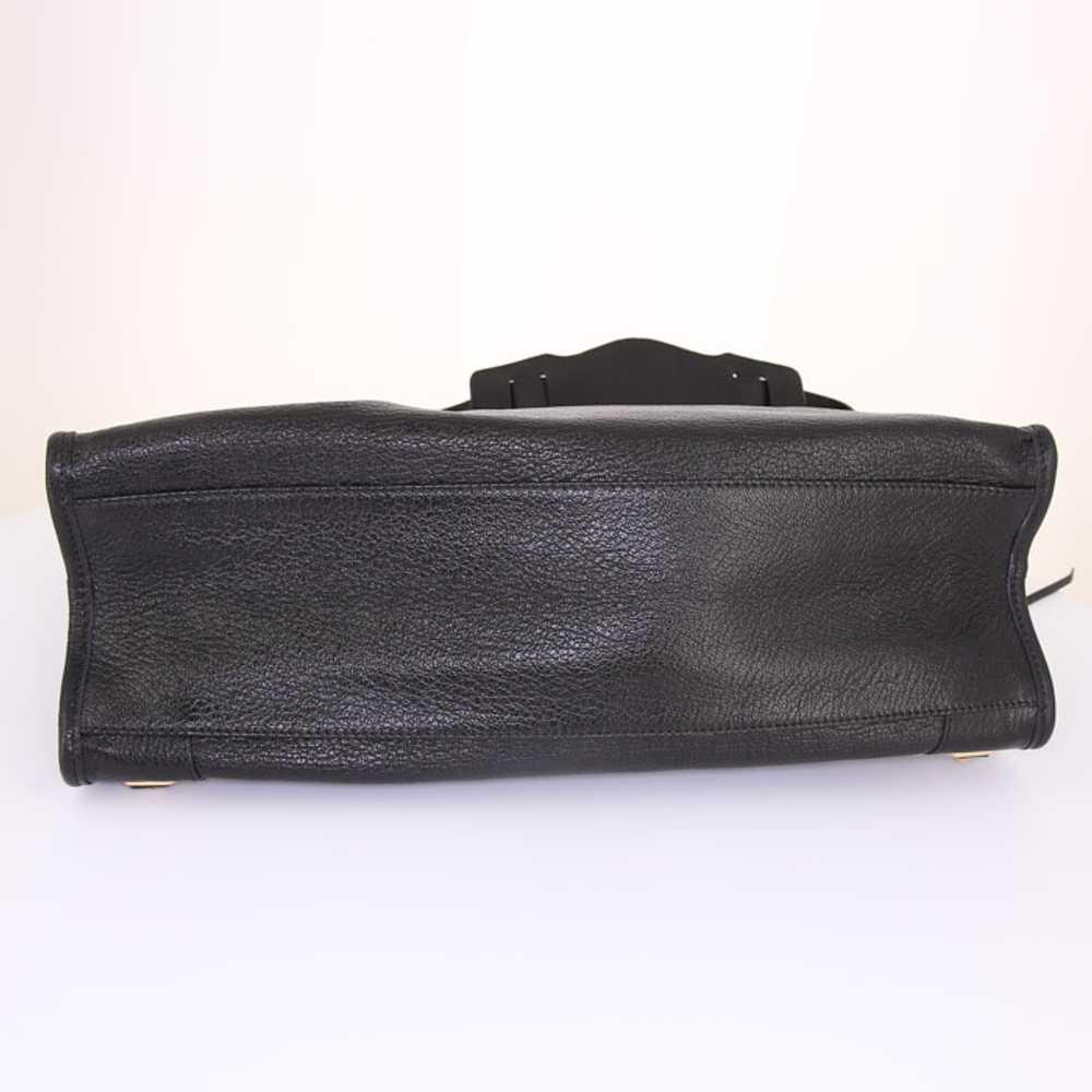 Balenciaga Metallic Edge handbag in black leather… - image 6
