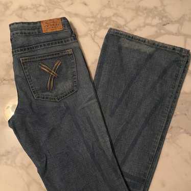 Y2K YMI Low‎ Rise Flare Jeans size 5 Distressed