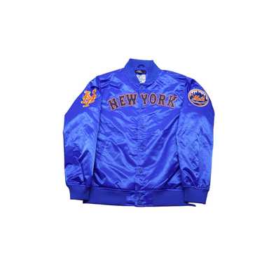 New York Mets Satin Bomber Jacket - image 1
