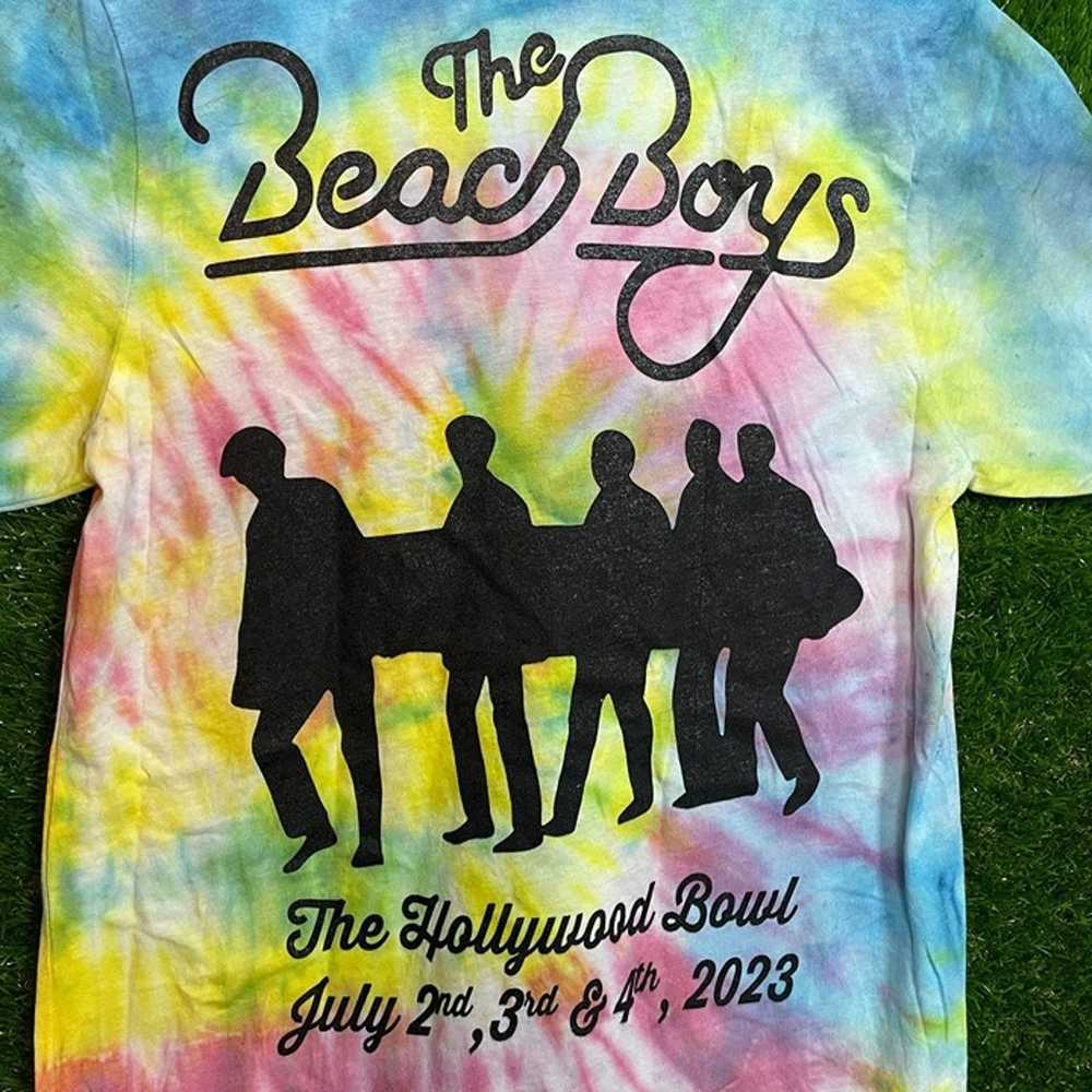 The Beach Boys 2023 tie-dye T-shirt size S - image 6