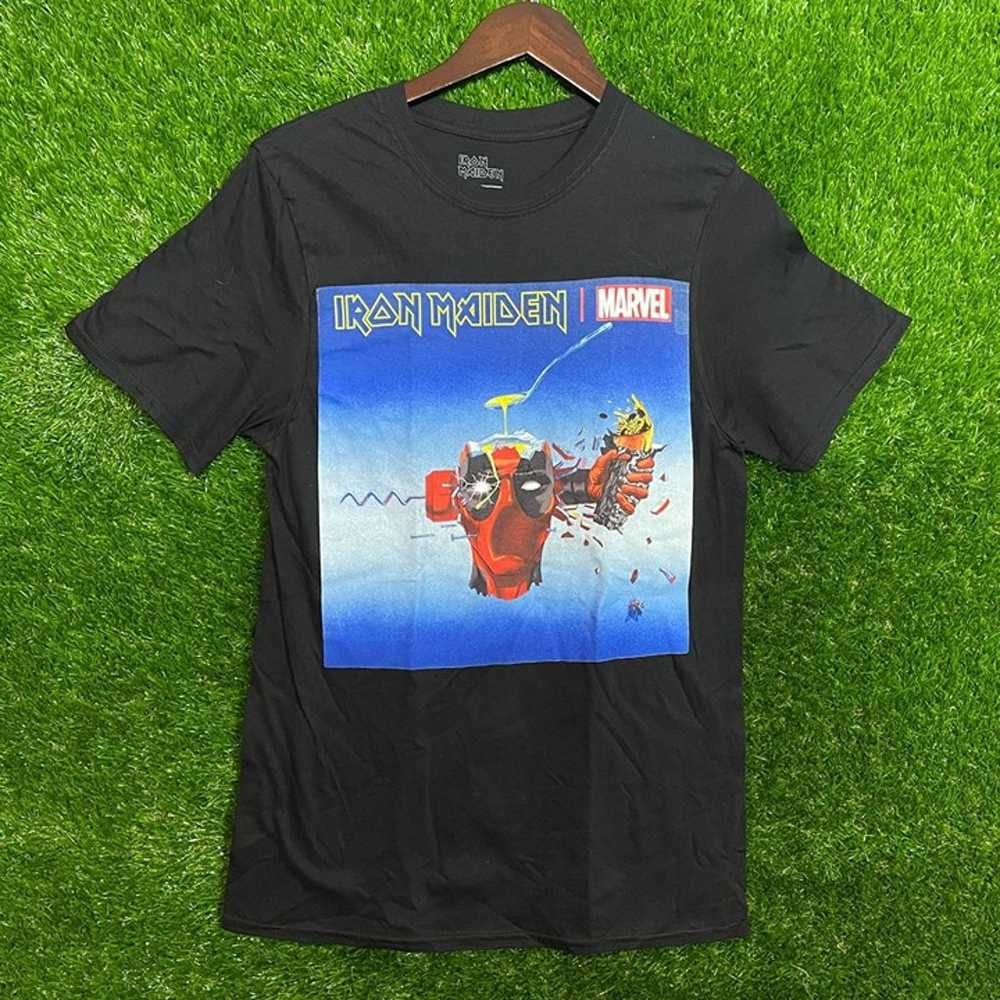 Deadpool iron maiden T-shirt size small - image 1