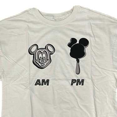 Disney Cropped AM and PM Mickey Snacks Mickey Waff