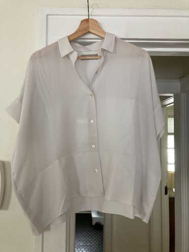 Everlane Silk Short-Sleeve Square Shirt (8) | Used