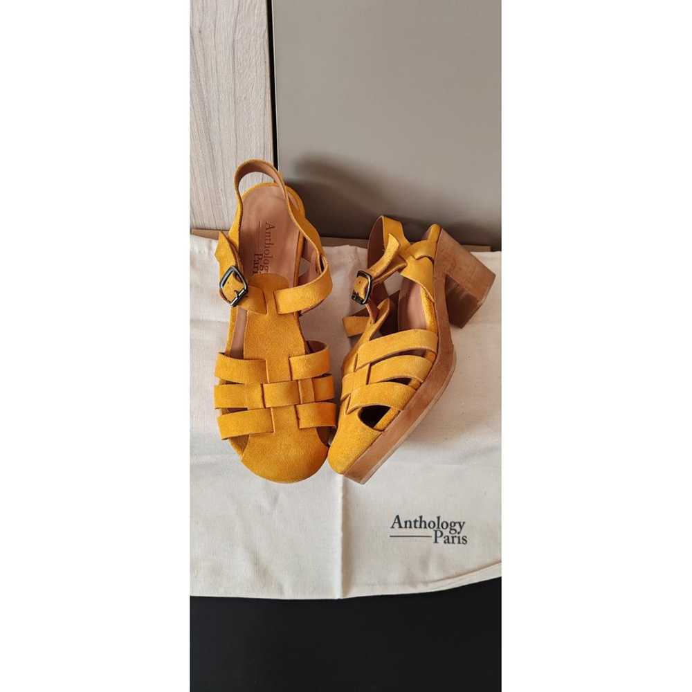 Anthology Paris Leather sandal - image 3