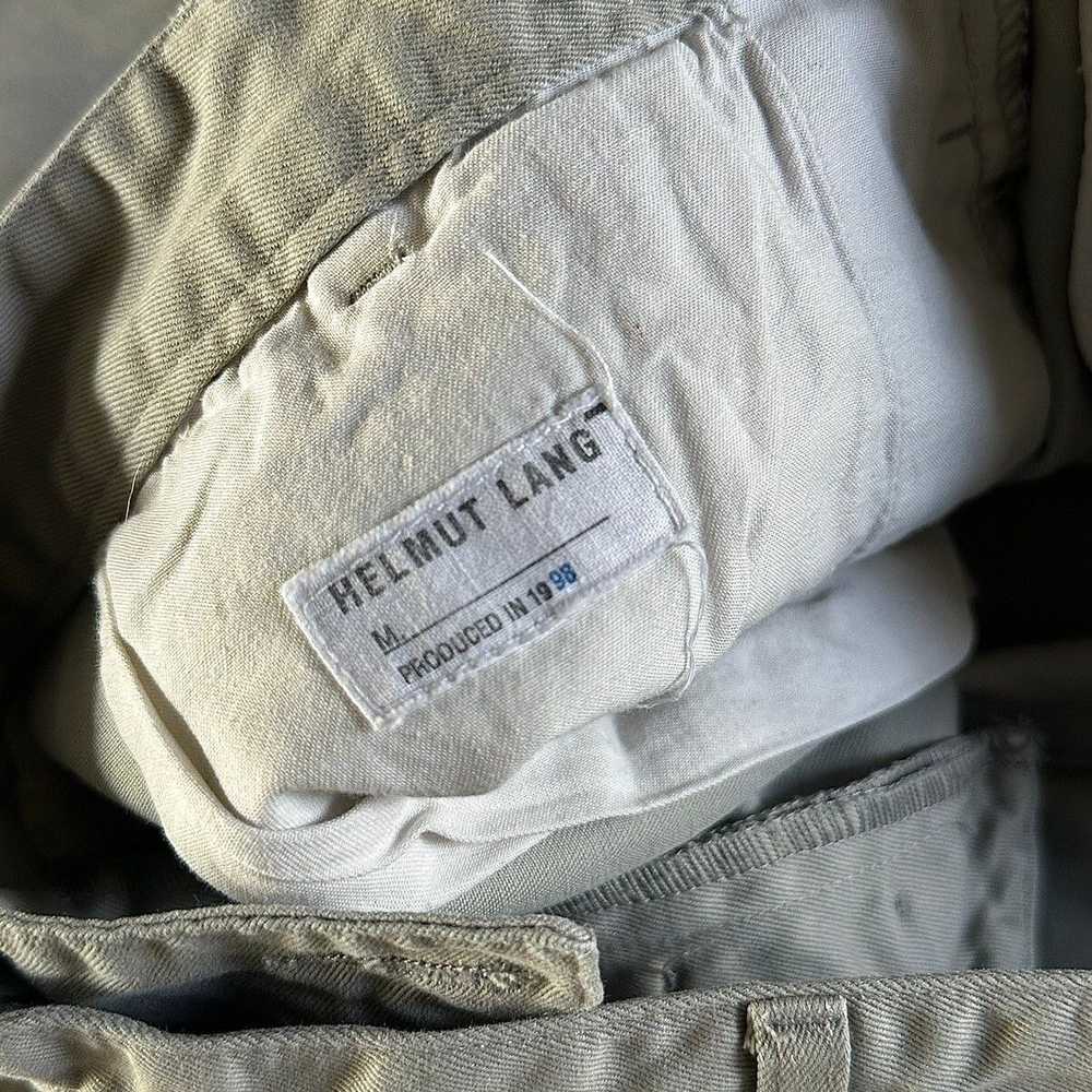 Helmut Lang × Vintage AW1998 Chino trousers - image 3