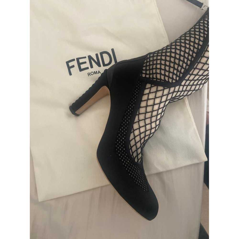 Fendi Cloth ankle boots - image 4