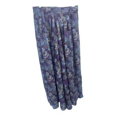 René Lezard Silk skirt - image 1