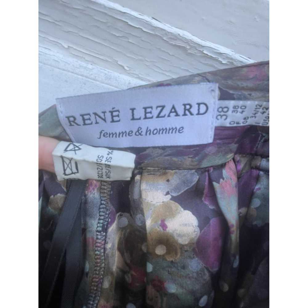 René Lezard Silk skirt - image 2