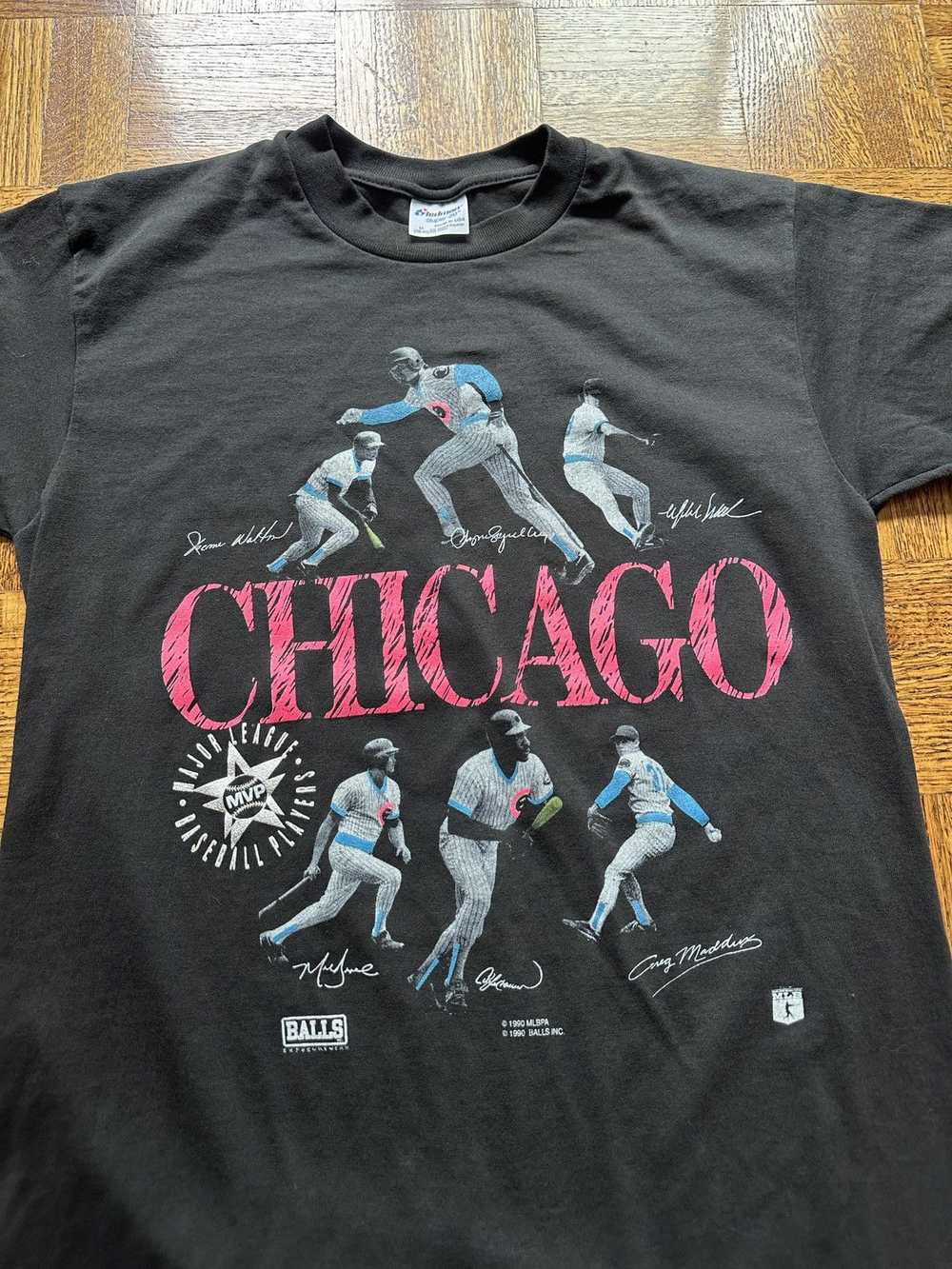 Made In Usa × Sportswear × Vintage 1990 Chicago C… - image 2