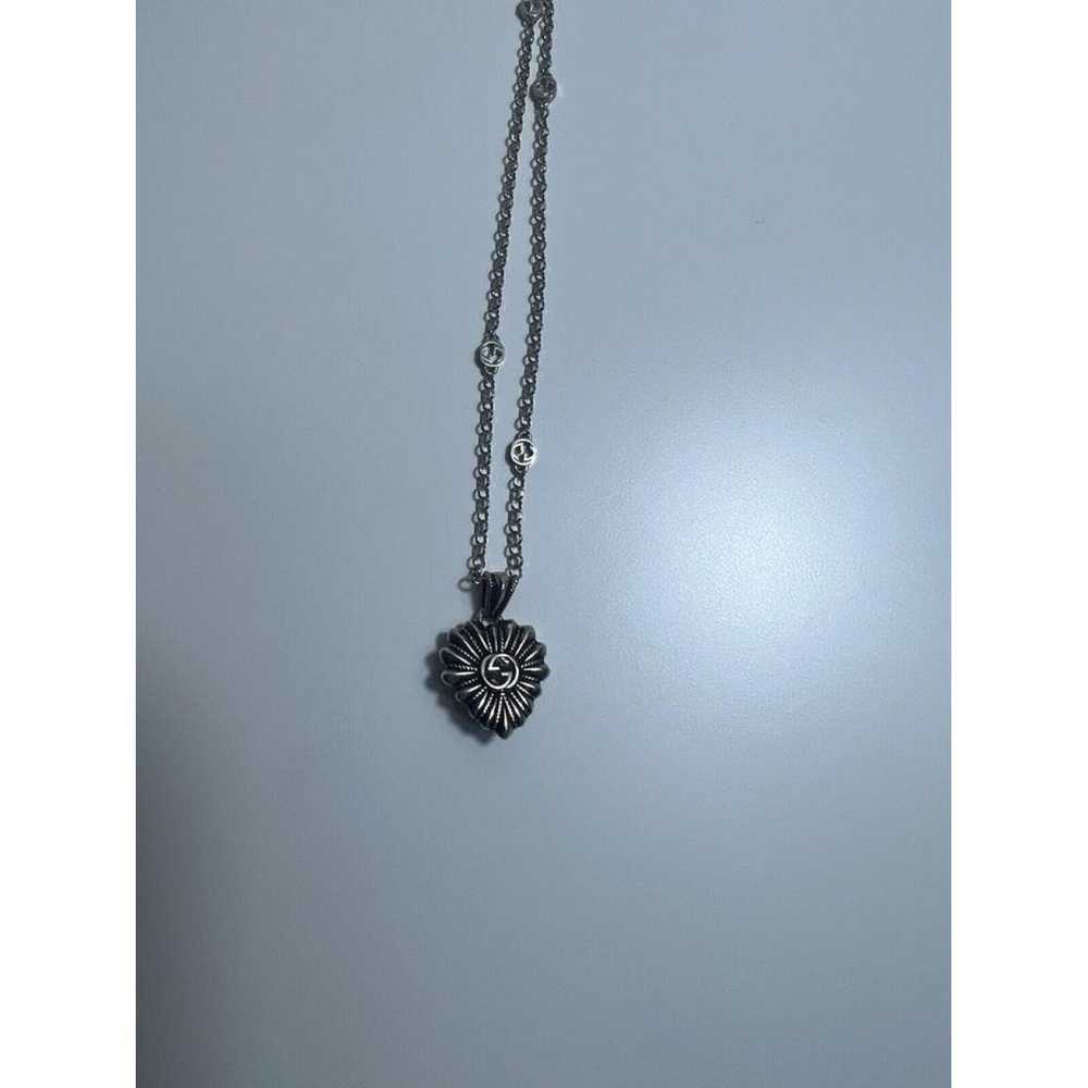 Gucci Silver necklace - image 3