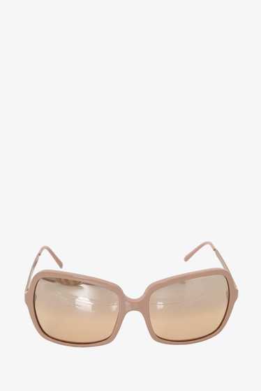 Burberry Pink Oversize Gradient Sunglasses