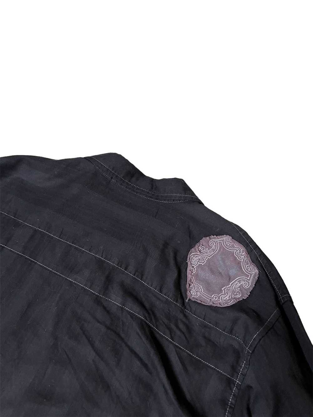 Guess Guess Y2K Goth Punk Button Down - image 7