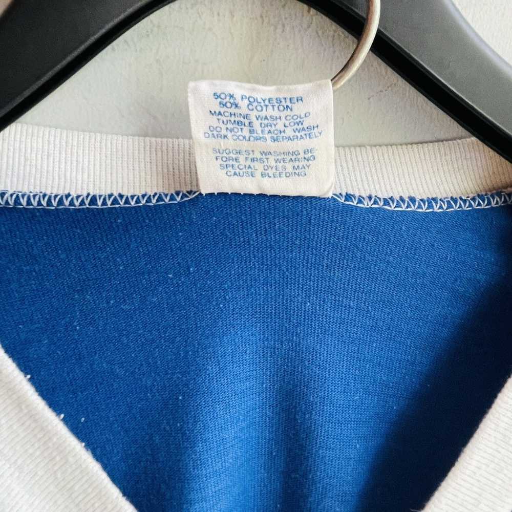 Adidas × Made In Usa × Vintage 70' Adidas V-Neck … - image 4