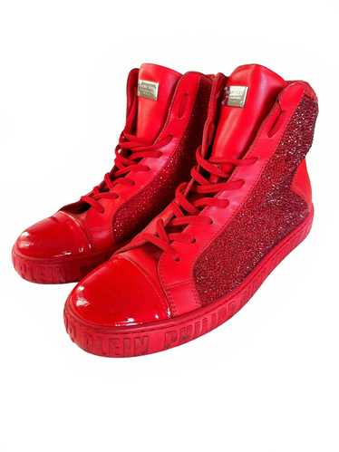 Philipp Plein Sz41 $5000 Money Beast Crystal Embel