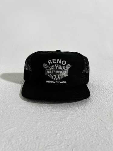 Vintage Harley Davidson Reno, Nevada Trucker Hat