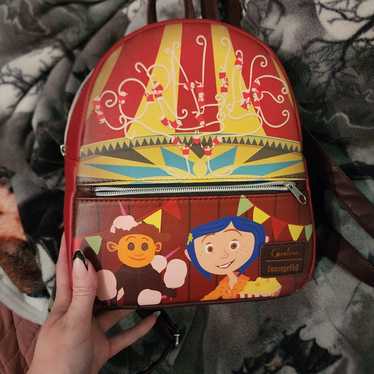 Coraline Circus Loungefly mini backpack